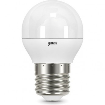 Лампа GAUSS BLACK LED GLOBE E27 7W 4100K STEP DIMMABLE Лампа GAUSS BLACK LED GLOBE E27 7W 4100K STEP DIMMABLE